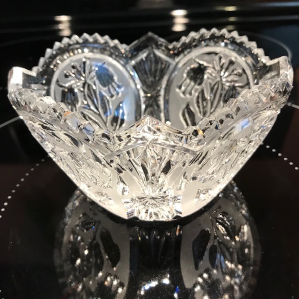 Vintage Crystal Vases - Picture 4 of 12